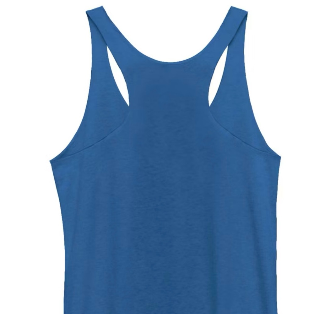 Disney just Let it Go Blue Graphic Tank Top - Picture 3 of 7